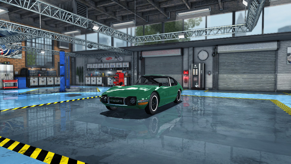 This Sakura GT20 has custom rims and Taillights from Tunerz Paradize in Car Mechanic Simulator 2015.