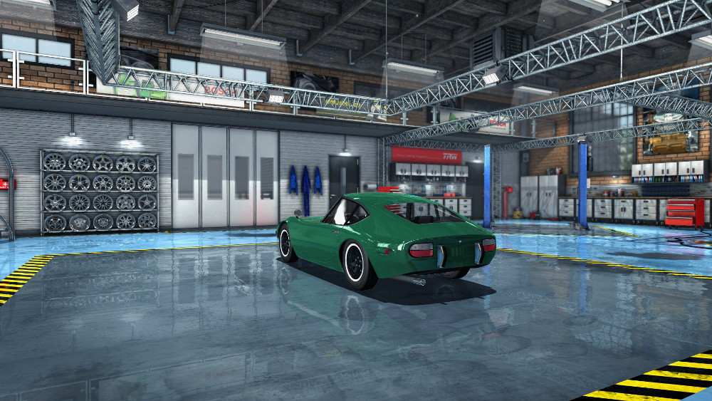 This Sakura GT20 has custom rims and Taillights from Tunerz Paradize in Car Mechanic Simulator 2015.