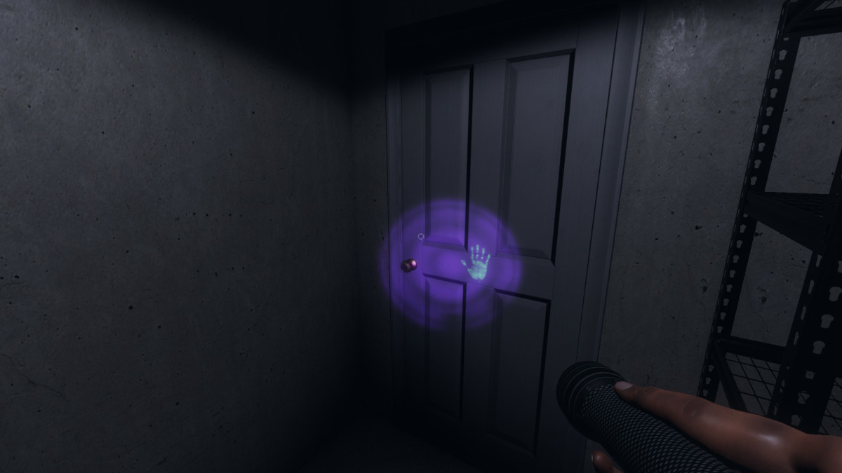 The UV Light in Phasmophobia can be used to find fingerprints and footprints left behind by a ghost.
