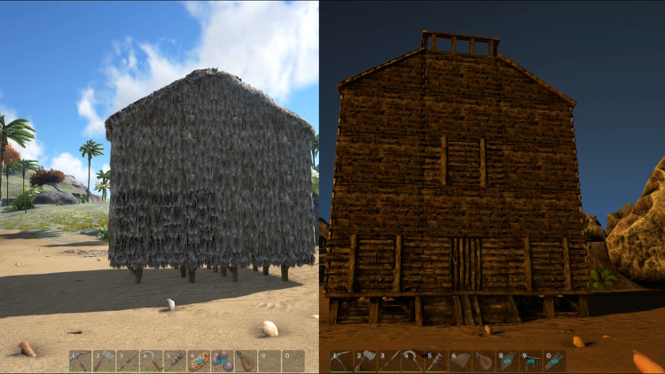 Detailed guide to base and structure upgrades in Ark Survival Evolved.