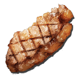 In Ark Cooked Meat is used as a food source, food for taming, and in several of the Rockwell Recipes.